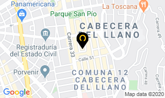 Mapa de Fajas Bohemia en Bucaramanga