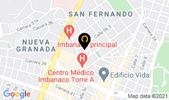 Mapa de Fajas Boteros Hidrofash en Cali