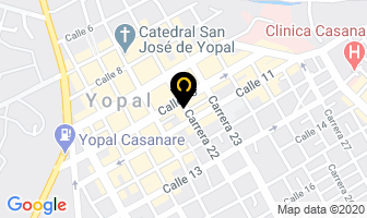 Mapa de Fajas Cujar Boutique en Yopal