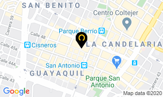 Mapa de Fajas Mariae en Medellín