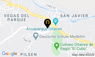 Mapa de Fajas Moldeadoras Y Reductoras en Itaguí
