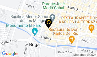 Mapa de Fajas Sirena en Buga