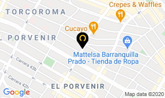 Mapa de Fájate en Barranquilla