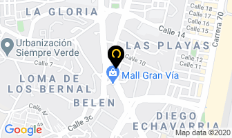Mapa de Fájate en Medellín