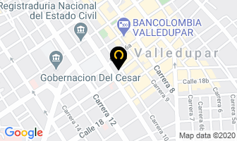 Mapa de Faleg Music en Valledupar