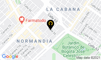 Mapa de Falla López Fernando en Bogotá D.C