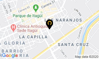 Mapa de Fama Recreacion en Itaguí