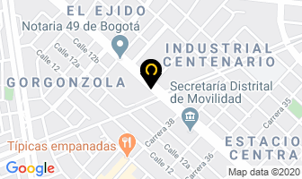 Mapa de Famecon Ingeniería De Proyectos en Bogotá D.C
