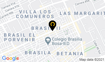 Mapa de Famidrogas en Bogotá D.C