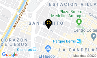 Mapa de Familiar De Repuestos en Medellín