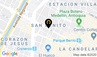 Mapa de Familiar De Repuestos Ltda en Medellín