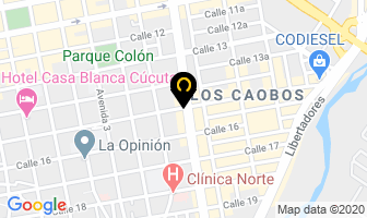 Mapa de Famisanar en Cúcuta