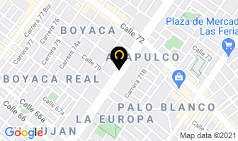 Mapa de Fanashi & Cia Ltda‏ en Bogotá D.C