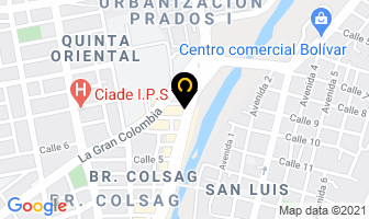 Mapa de Fanaticos Fast Food en Cúcuta