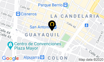 Mapa de Fantasia Mazul en Medellín