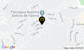 Mapa de Fantasías Animadas en Manizales