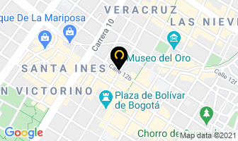 Mapa de Fantasías Bazar Central en Bogotá D.C