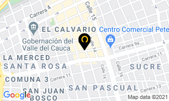 Mapa de Fantasías El 40 en Cali