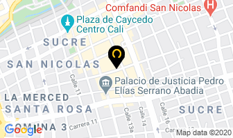Mapa de Fantasías Gift Store en Cali