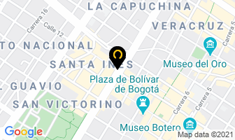Mapa de Fantasías Jagui en Bogotá D.C