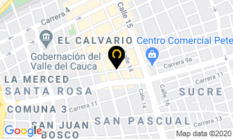 Mapa de Fantasías Valentina en Cali