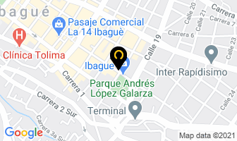 Mapa de Fardy en Ibagué