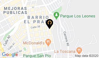 Mapa de Farfalla Stil en Bucaramanga