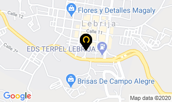 Mapa de Farmacia Botica Express en Lebrija