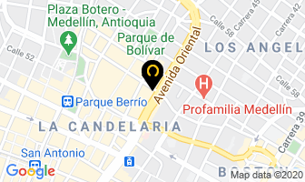Mapa de Farmacia Dermalife S.a. en Medellín