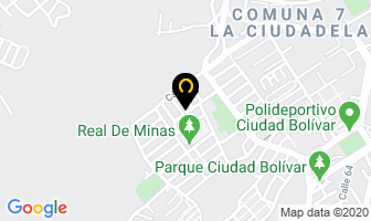 Mapa de Farmacia Doble A en Bucaramanga