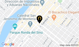 Mapa de Farmacia Estrella Ltda. en Montería