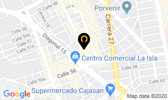 Mapa de Farmacia Homeopática Rha en Bucaramanga