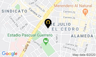 Mapa de Farmacia Homeopática Sabal en Cali
