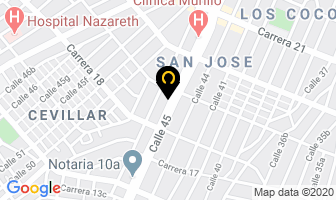 Mapa de Farmacia La 19 en Barranquilla