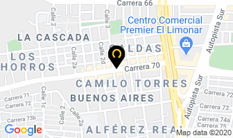 Mapa de Farmacia La 70 en Cali