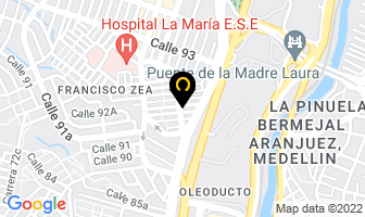 Mapa de Farmacia Zea en Medellín