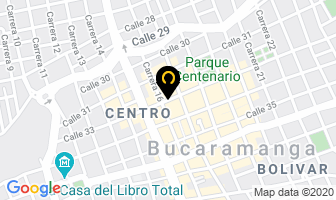 Mapa de Farmaquimicos en Bucaramanga