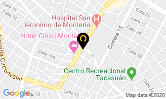 Mapa de Farmasalud Ltda. en Montería