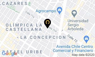 Mapa de Faroles Y Postes La 17 en Bogotá D.C