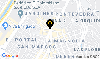 Mapa de Faroles Y Reflectores en Medellín