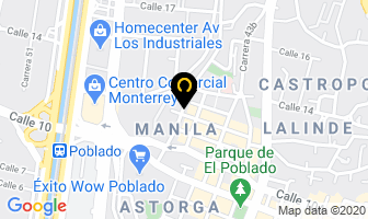Mapa de Fascino en Medellín