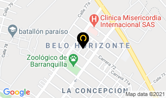Mapa de Faseg Ltda. Servicios Mecánicos en Barranquilla