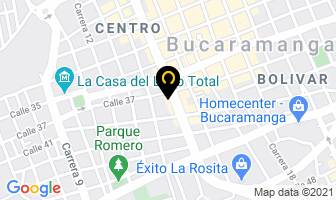 Mapa de Fast Hardware en Bucaramanga