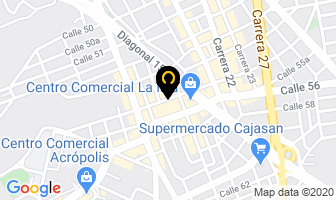 Mapa de Favic Ltda en Bucaramanga