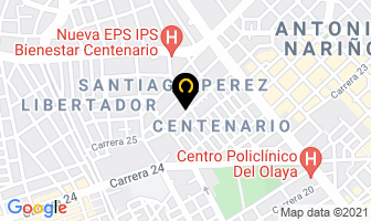 Mapa de Favilcrom en Bogotá D.C