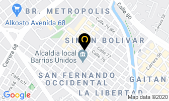 Mapa de Fbs Ltda. en Bogotá D.C