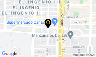 Mapa de F.c.m. Asesorias Empresariales en Cali