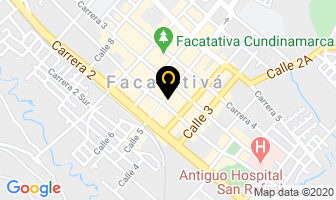 Mapa de Fcomunicaciones en Facatativá