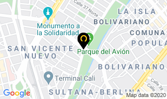 Mapa de Febifam en Cali