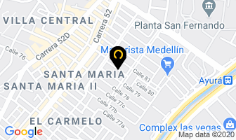 Mapa de Fede Papa en Medellín